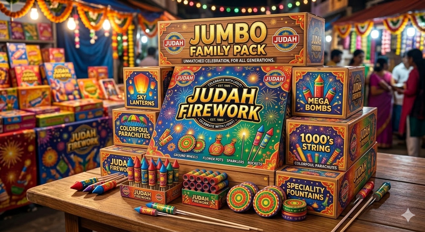Jumbo Family Cracker Set